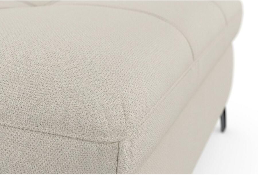 Sit&more Hocker met bergruimte Maggiore met bergruimte en moderne metalen poten - Foto 5