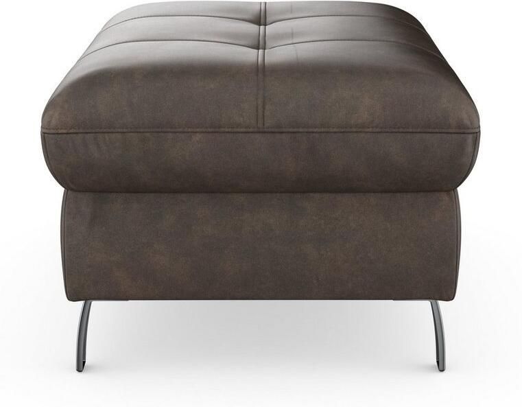 Sit&more Hocker met bergruimte Maggiore met bergruimte en moderne metalen poten - Foto 7