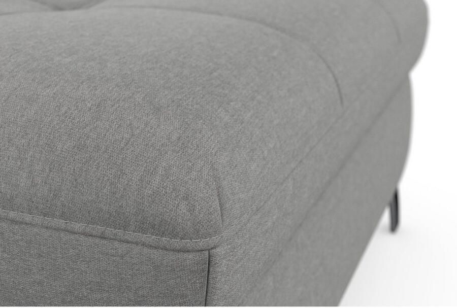 Sit&more Hocker met bergruimte Maggiore met bergruimte en moderne metalen poten - Foto 5