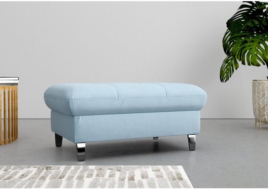 Sit&more Hocker met bergruimte Maggiore met bergruimte en moderne metalen poten - Foto 4