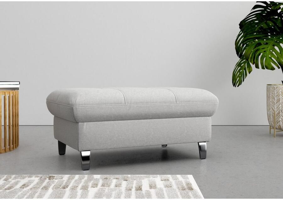 Sit&more Hocker met bergruimte Maggiore met bergruimte en moderne metalen poten - Foto 4