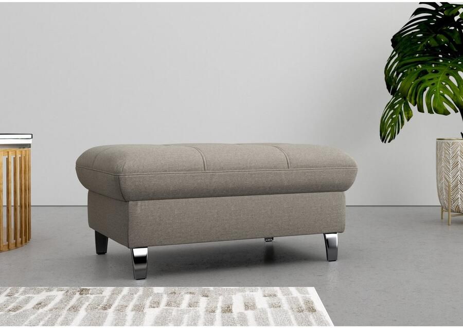 Sit&more Hocker met bergruimte Maggiore met bergruimte en moderne metalen poten - Foto 4
