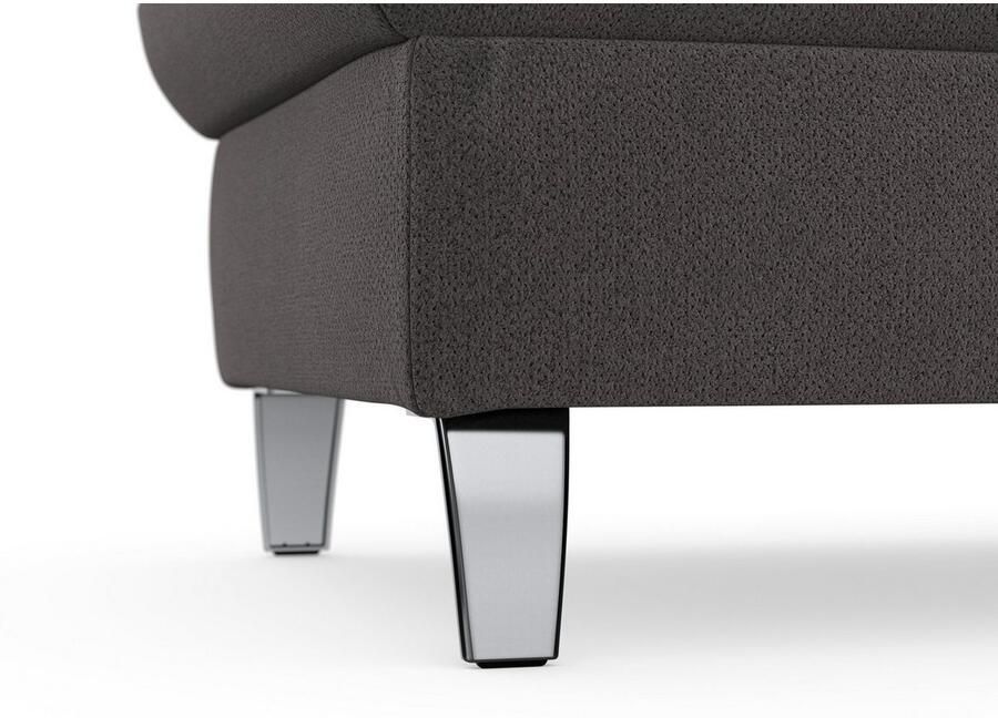 Sit&more Hocker met bergruimte Maggiore met bergruimte en moderne metalen poten - Foto 3