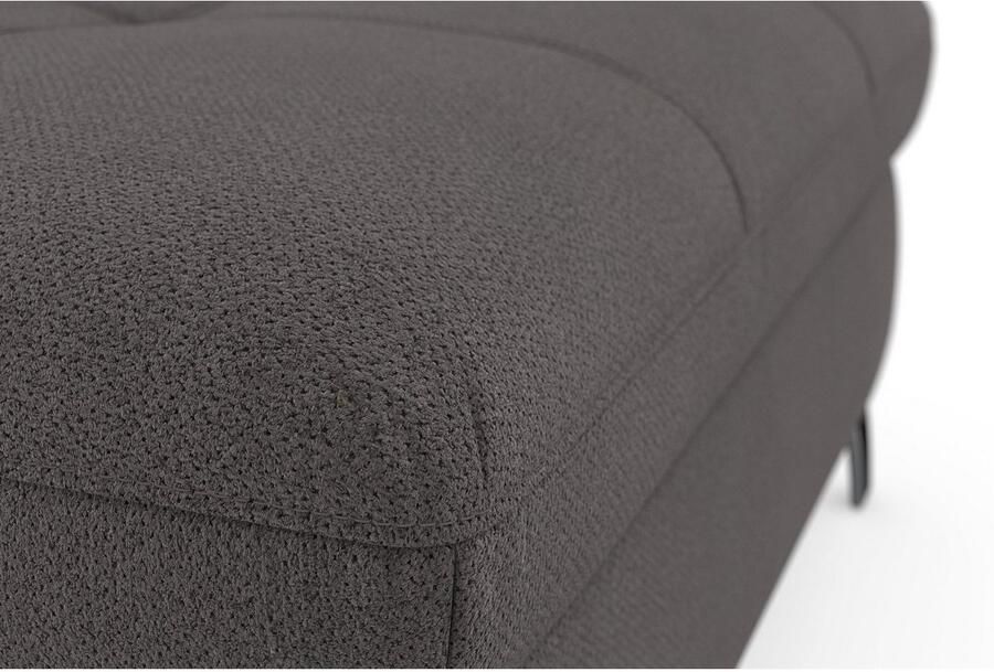 Sit&more Hocker met bergruimte Maggiore met bergruimte en moderne metalen poten - Foto 5