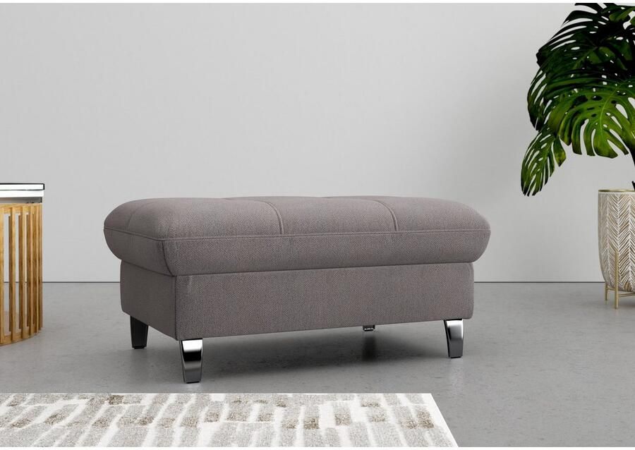 Sit&more Hocker met bergruimte Maggiore met bergruimte en moderne metalen poten - Foto 4
