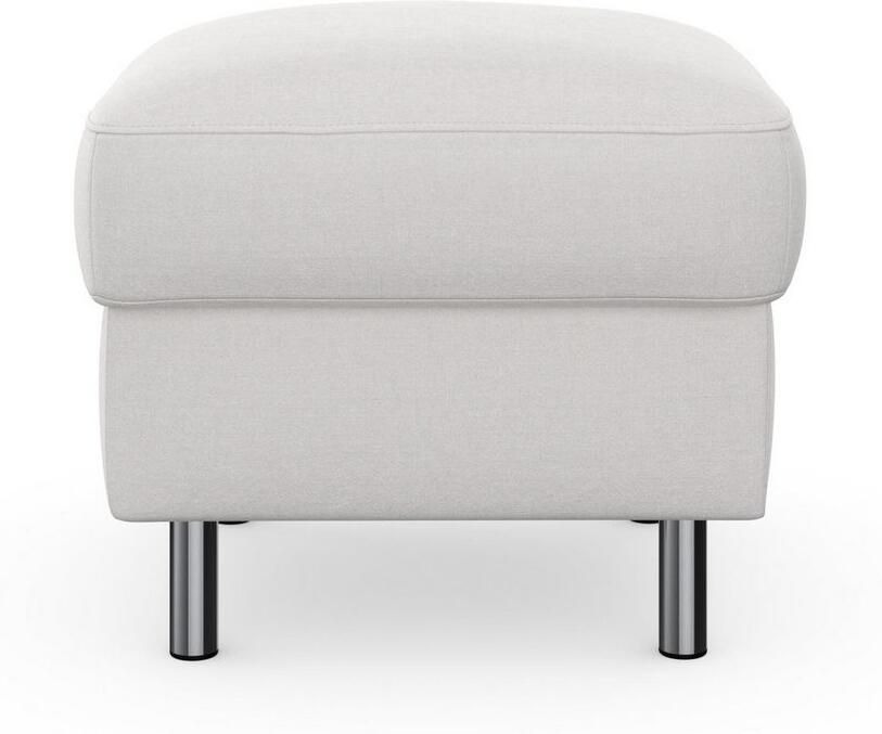 Sit&more Hocker met bergruimte Sinatra Zitoppervlak is afneembaar chroomkleurige metalen poten - Foto 7