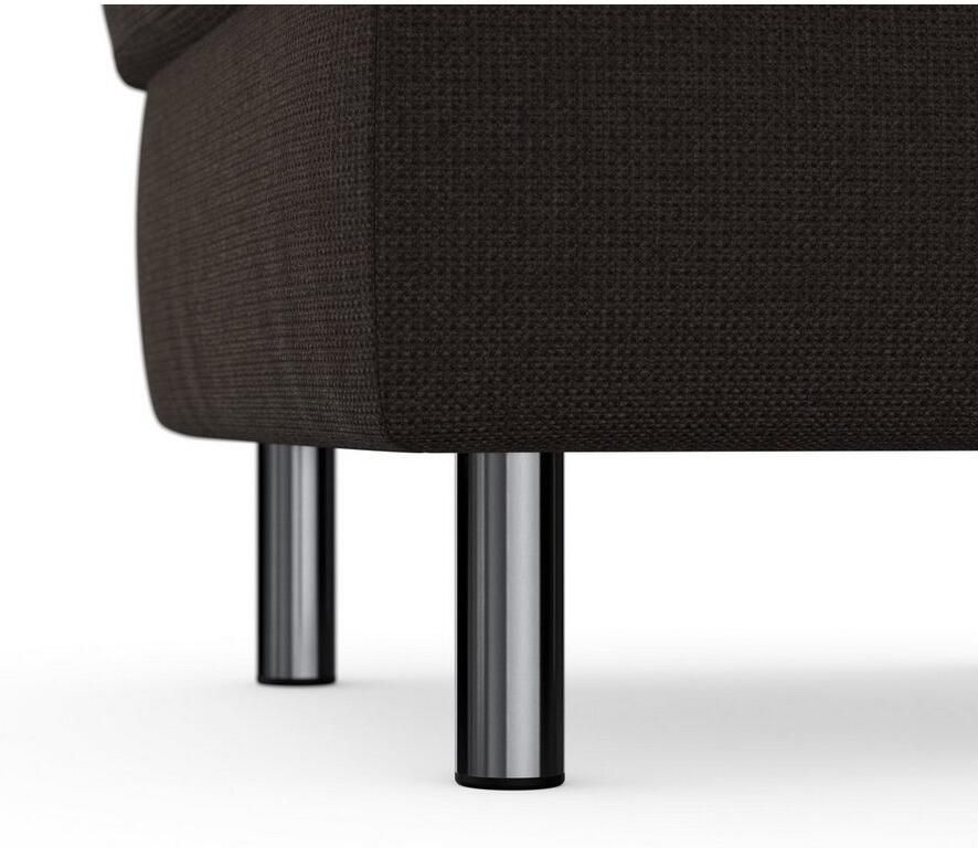 Sit&more Hocker met bergruimte Sinatra Zitoppervlak is afneembaar chroomkleurige metalen poten