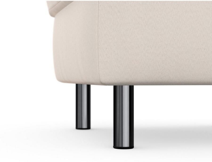 Sit&more Hocker met bergruimte Sinatra Zitoppervlak is afneembaar chroomkleurige metalen poten - Foto 4