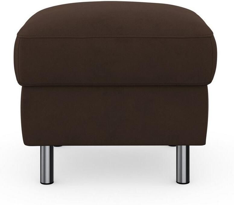 Sit&more Hocker met bergruimte Sinatra Zitoppervlak is afneembaar chroomkleurige metalen poten - Foto 7