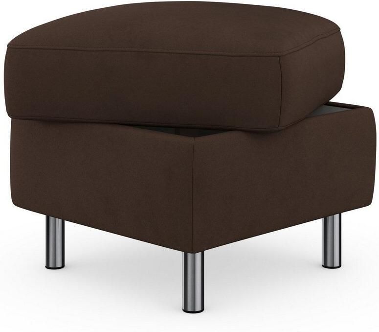 Sit&more Hocker met bergruimte Sinatra Zitoppervlak is afneembaar chroomkleurige metalen poten - Foto 8