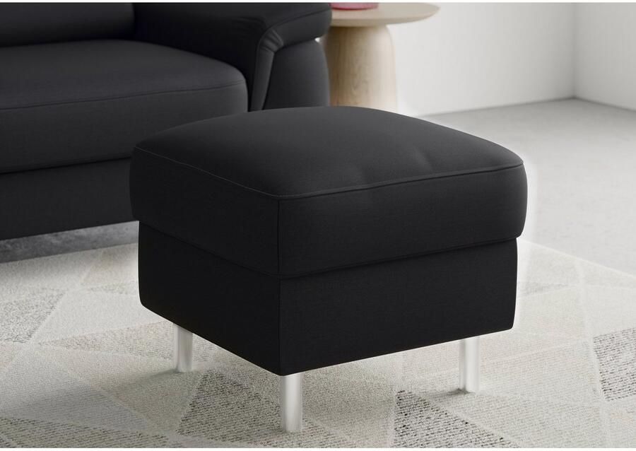 Sit&more Hocker met bergruimte Sinatra Zitoppervlak is afneembaar chroomkleurige metalen poten - Foto 4