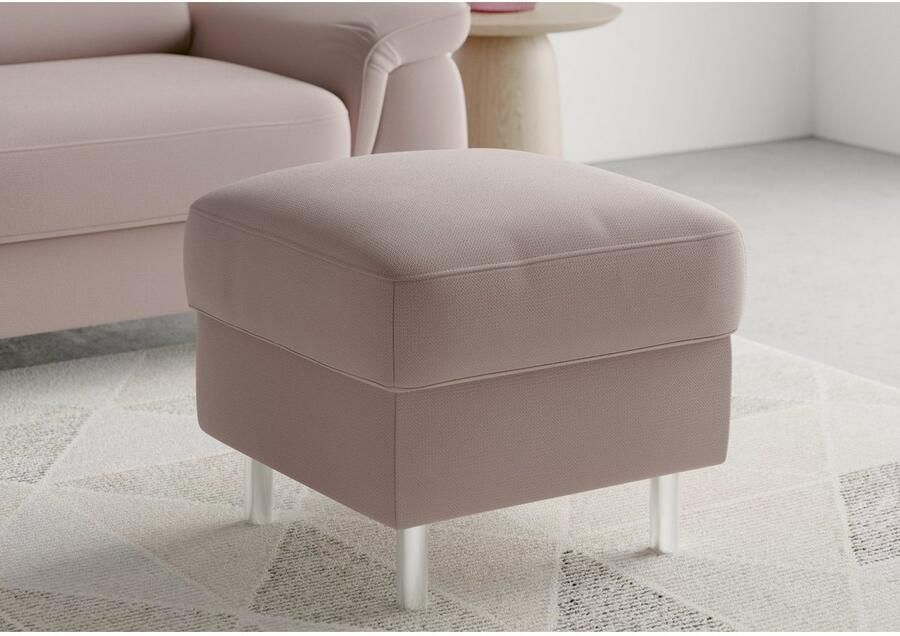 Sit&more Hocker met bergruimte Sinatra Zitoppervlak is afneembaar chroomkleurige metalen poten - Foto 4