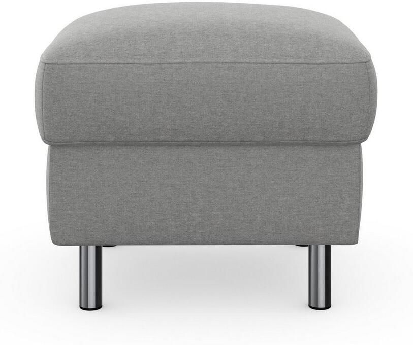 Sit&more Hocker met bergruimte Sinatra Zitoppervlak is afneembaar chroomkleurige metalen poten - Foto 7