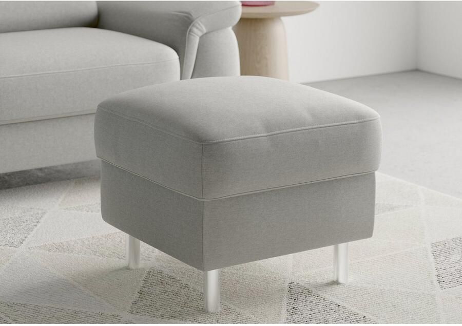 Sit&more Hocker met bergruimte Sinatra Zitoppervlak is afneembaar chroomkleurige metalen poten - Foto 4
