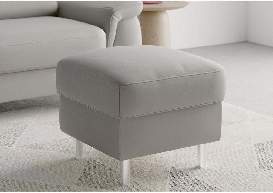 Sit&more Hocker met bergruimte Sinatra Zitoppervlak is afneembaar chroomkleurige metalen poten - Foto 4