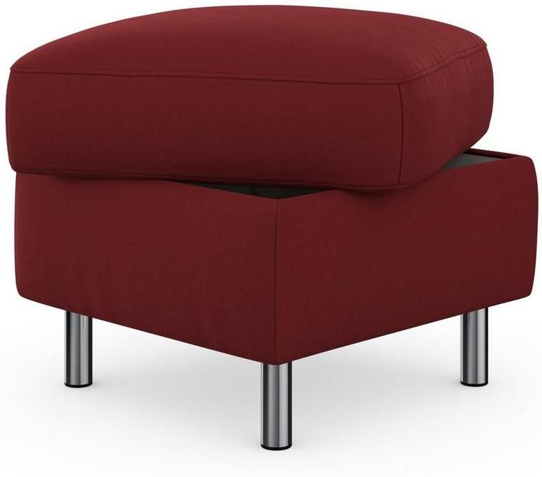 Sit&more Hocker met bergruimte Sinatra Zitoppervlak is afneembaar chroomkleurige metalen poten - Foto 8