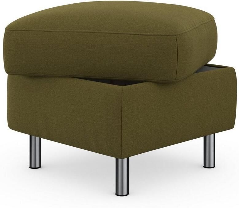 Sit&more Hocker met bergruimte Sinatra Zitoppervlak is afneembaar chroomkleurige metalen poten - Foto 8