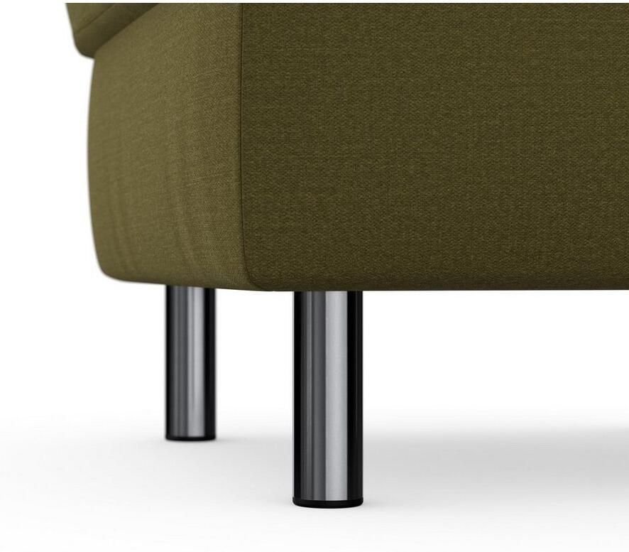 Sit&more Hocker met bergruimte Sinatra Zitoppervlak is afneembaar chroomkleurige metalen poten