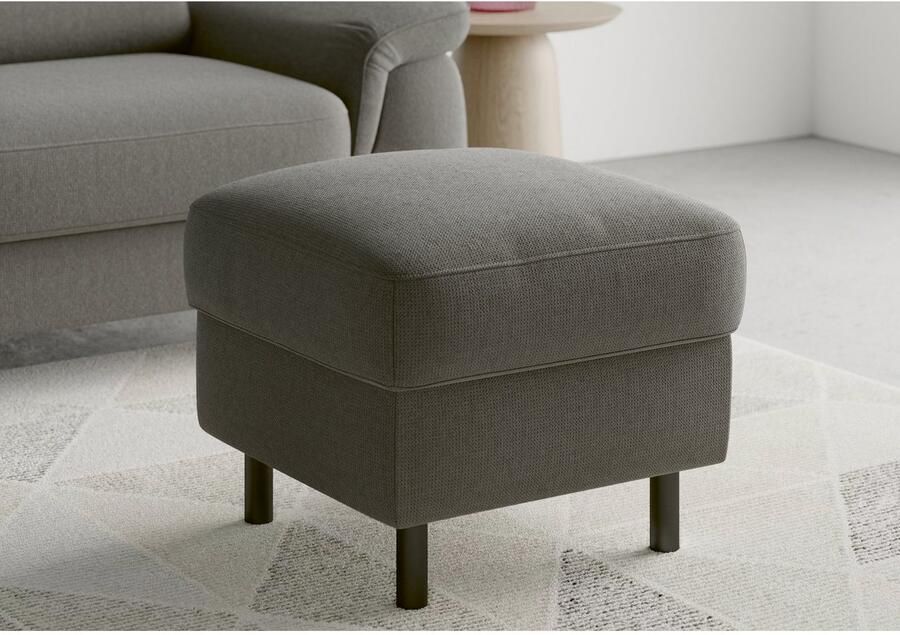 Sit&more Hocker met bergruimte Sinatra Zitoppervlak is afneembaar matzwarte metalen poten - Foto 5