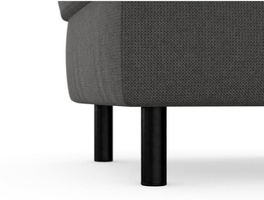 Sit&more Hocker met bergruimte Sinatra Zitoppervlak is afneembaar matzwarte metalen poten - Foto 5