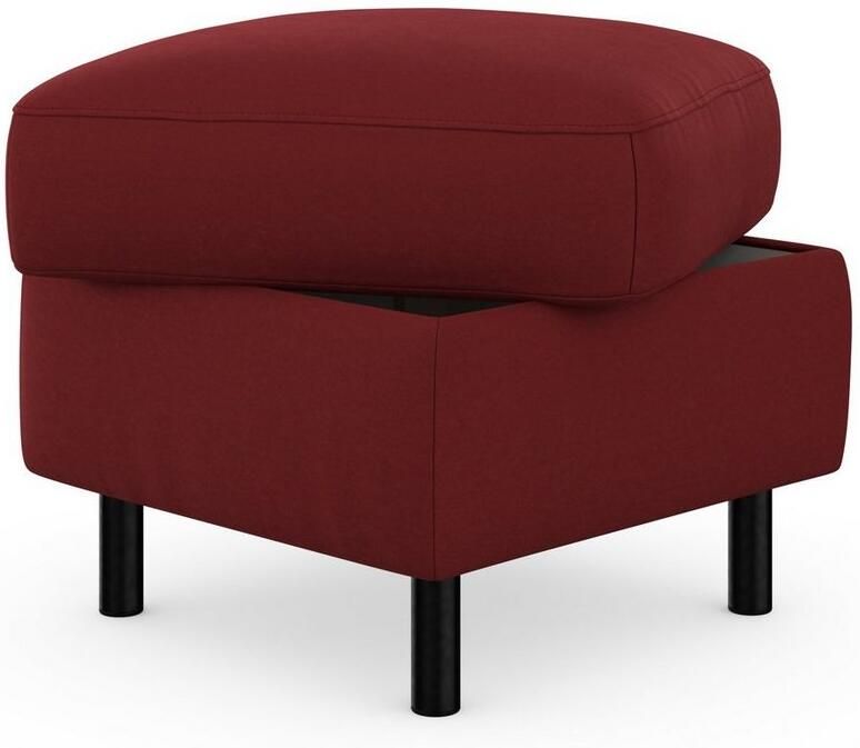 Sit&more Hocker met bergruimte Sinatra Zitoppervlak is afneembaar matzwarte metalen poten - Foto 9