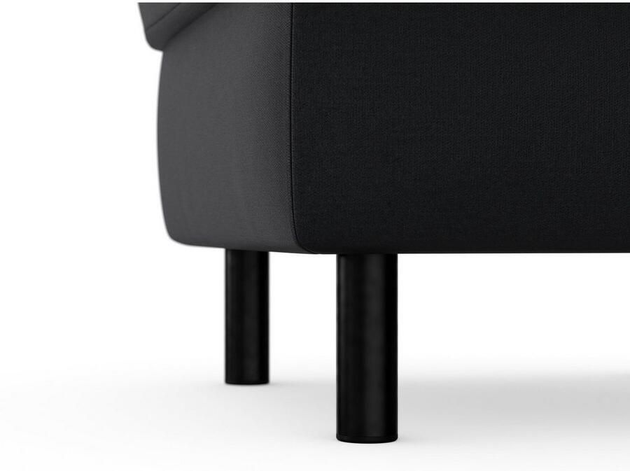 Sit&more Hocker met bergruimte Sinatra Zitoppervlak is afneembaar matzwarte metalen poten - Foto 5