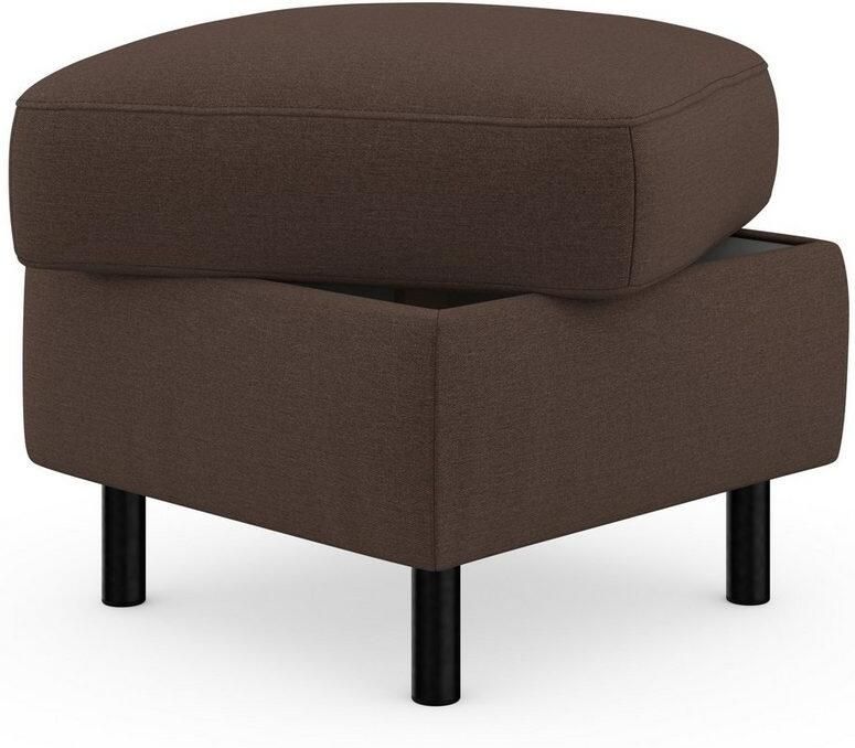 Sit&more Hocker met bergruimte Sinatra Zitoppervlak is afneembaar matzwarte metalen poten - Foto 9