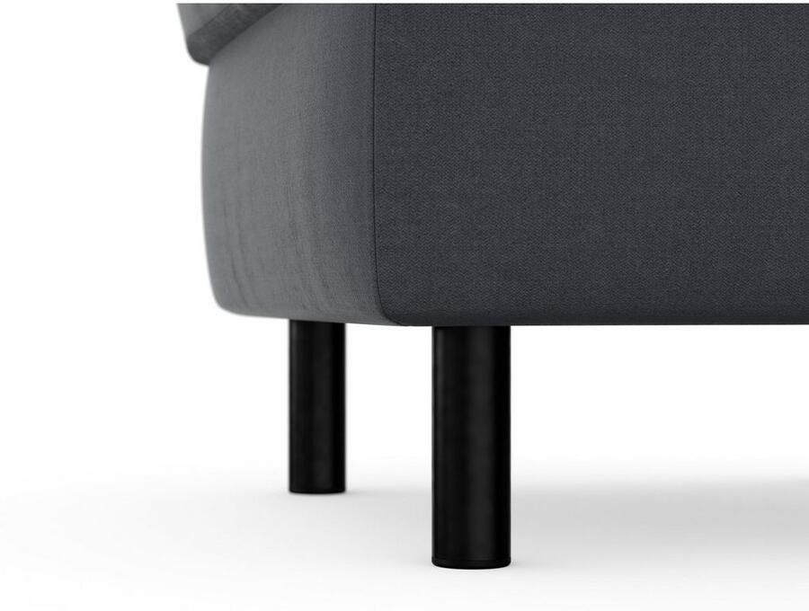 Sit&more Hocker met bergruimte Sinatra Zitoppervlak is afneembaar matzwarte metalen poten - Foto 4