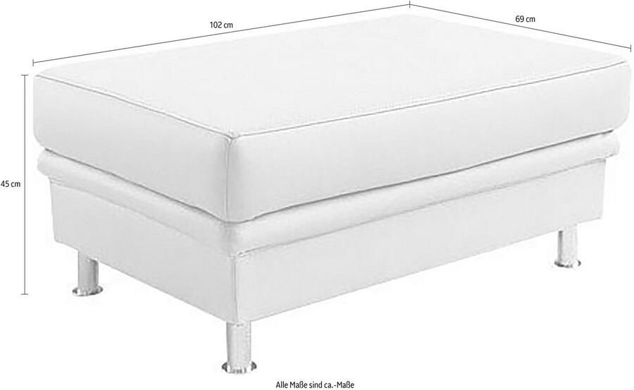 Sit&more Hocker Mailand B: 102 cm naar wens te combineren - Foto 2