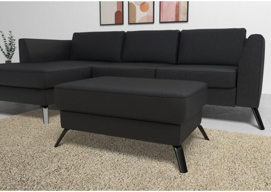 Sit&more Hoekbank Olsen L-vorm inclusief zitdiepteverstelling naar keuze met slaapfunctie 15 cm hoog - Foto 3