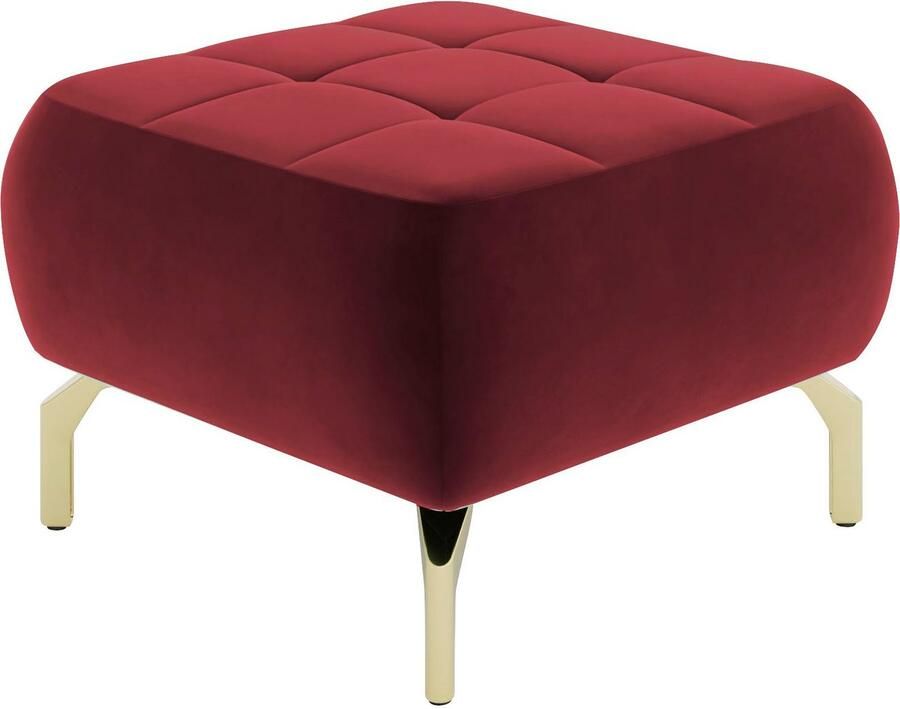 Sit&more Hocker Orient 1 goudkleurige metalen poten - Foto 3