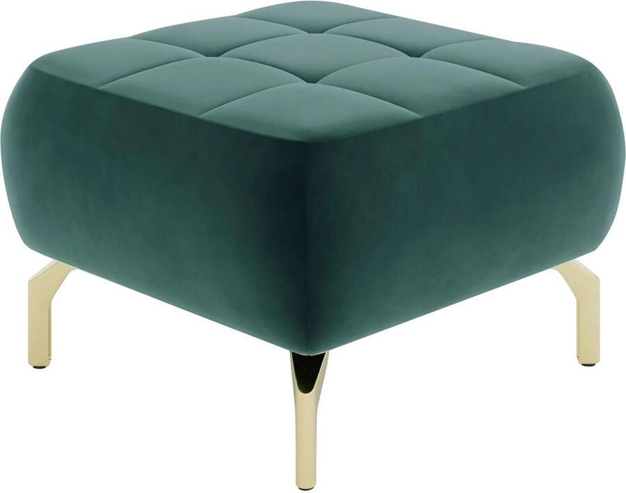 Sit&more Hocker Orient 1 goudkleurige metalen poten - Foto 3