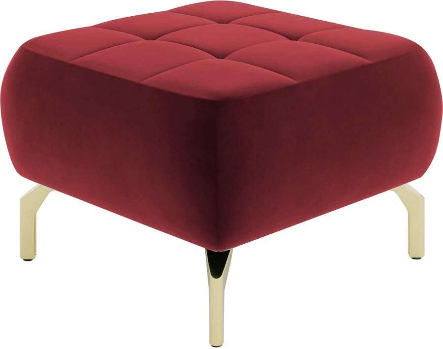 Sit&more Hocker Orient 1 goudkleurige metalen poten - Foto 3