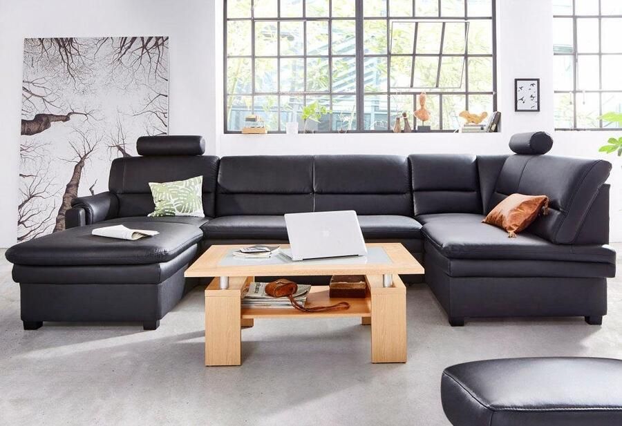 Sit&more Zithoek Pisa U-vorm met binnenvering naar keuze met slaapfunctie - Foto 3