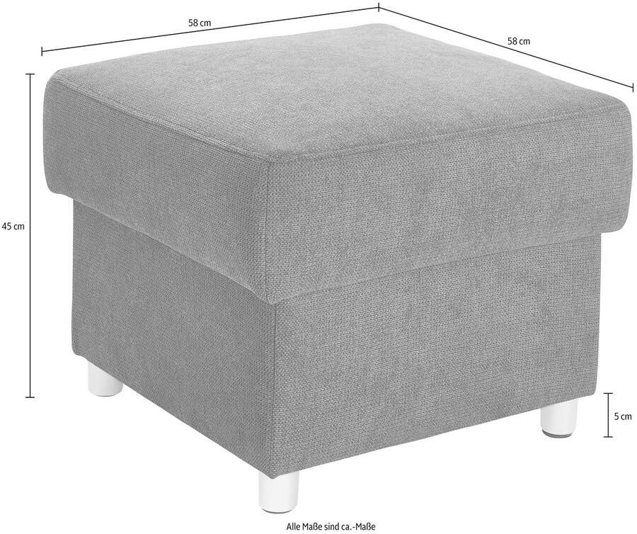 Sit&more Hocker Sonoma met bergruimte - Foto 1