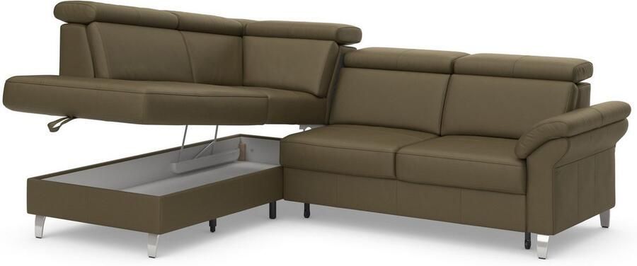 Sit&more Hoekbank Arngast L-vorm met verstelbare hoofdsteun en binnenvering - Foto 8