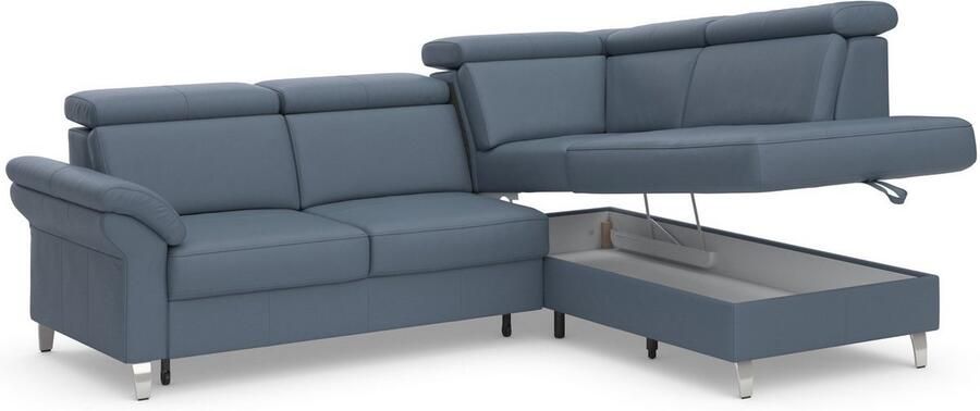 Sit&more Hoekbank Arngast L-vorm met verstelbare hoofdsteun en binnenvering - Foto 7