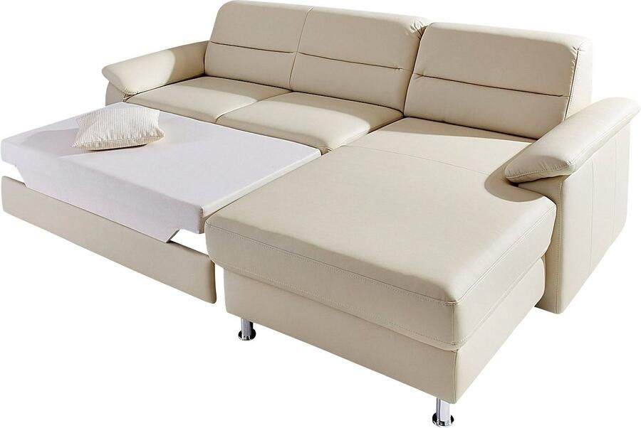 Sit&more Hoekbank Ascara L-vorm inclusief boxspring binnenveringsinterieur naar keuze met slaapfunctie - Foto 6