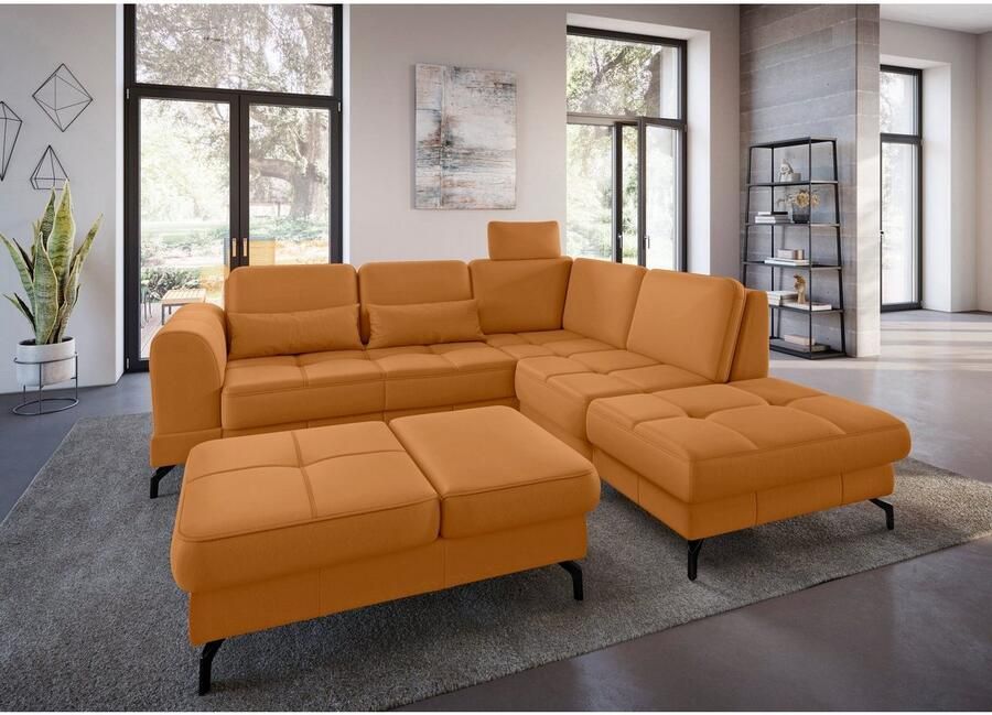Sit&more Hocker Bendigo met inklapfunctie bodemvrijheid 12 cm naar keuze in 2 pootkleuren - Foto 4