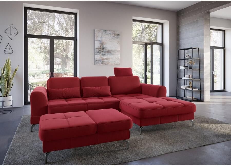 Sit&more Hocker Bendigo met inklapfunctie bodemvrijheid 12 cm naar keuze in 2 pootkleuren - Foto 4
