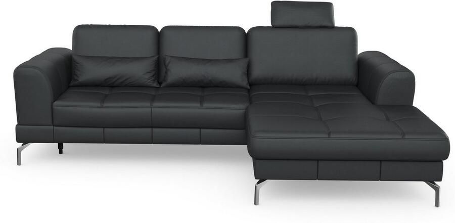 Sit&more Hoekbank Bendigo L-vorm inclusief zitdiepteverstelling bodemvrijheid 15 cm 2 pootkleuren - Foto 11