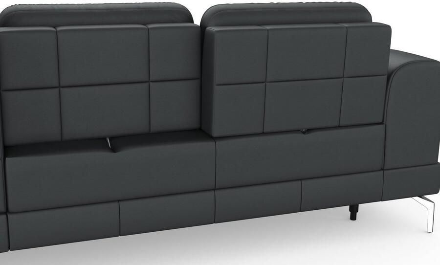 Sit&more Hoekbank Bendigo L-vorm inclusief zitdiepteverstelling bodemvrijheid 15 cm 2 pootkleuren - Foto 10