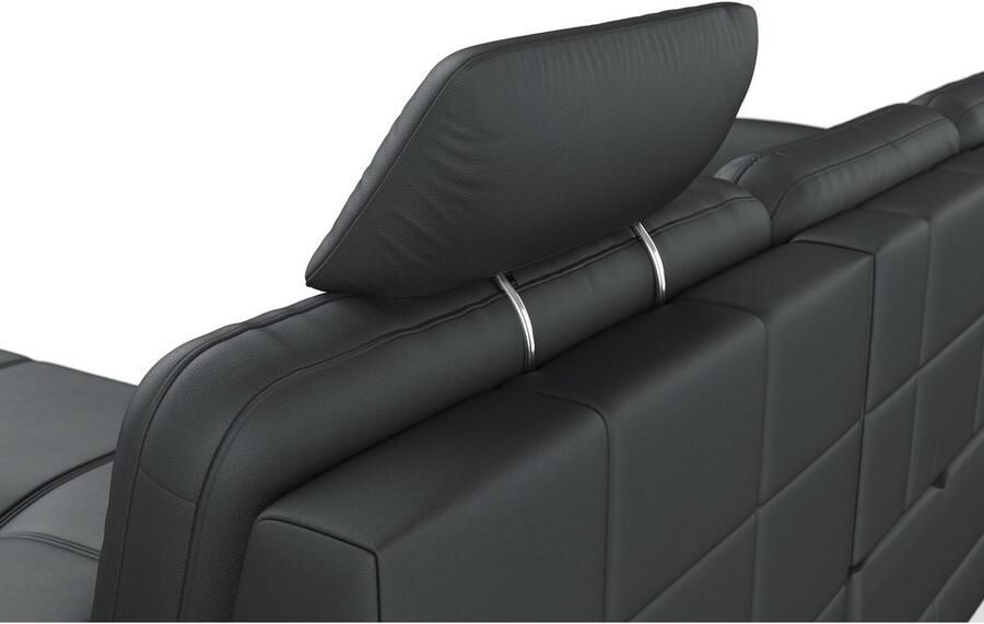Sit&more Hoekbank Bendigo L-vorm inclusief zitdiepteverstelling bodemvrijheid 15 cm 2 pootkleuren - Foto 8