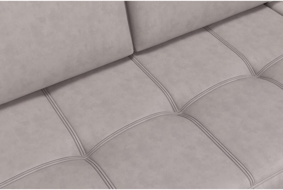 Sit&more Zithoek Bendigo U-vorm inclusief zitdiepteverstelling bodemvrijheid 15 cm in 2 pootkleuren - Foto 4