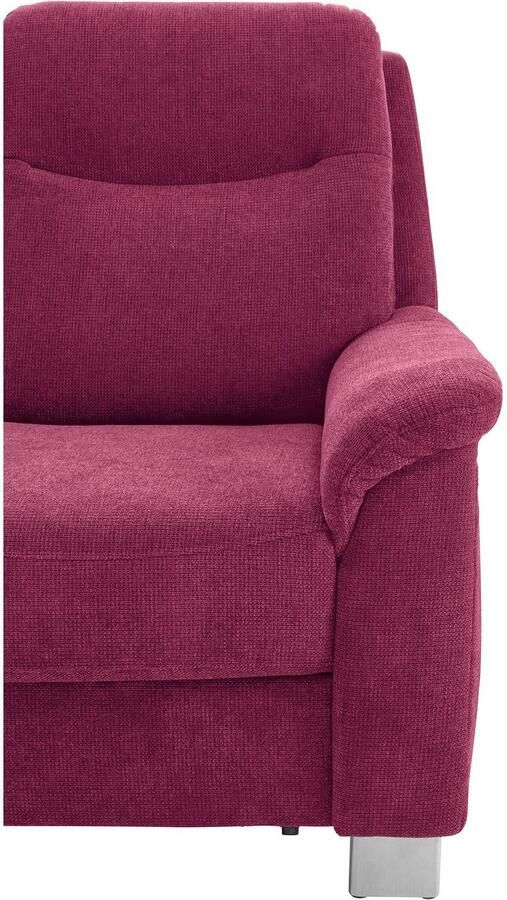 Sit&more Hoekbank Boccaccio L-vorm met binnenvering en verstelbare hoofdsteun naar keuze met slaapfunctie - Foto 4