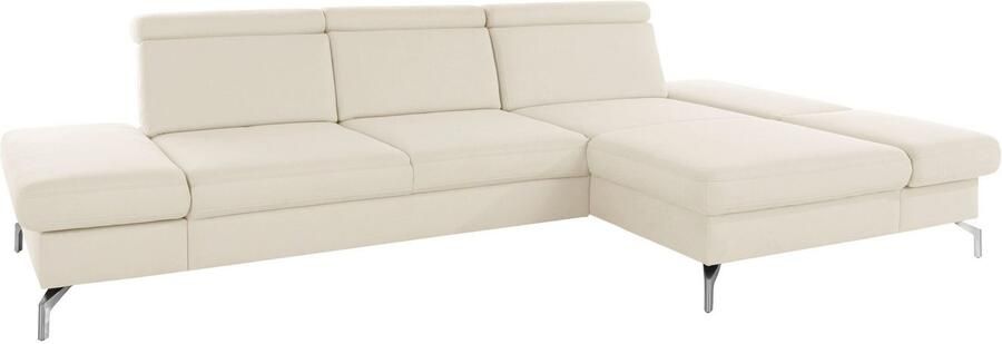 Sit&more Hoekbank Brisbane L-vorm Poothoogte 15 cm inclusief verstelbare zitdiepte armleuningen en hoofdeind - Foto 12