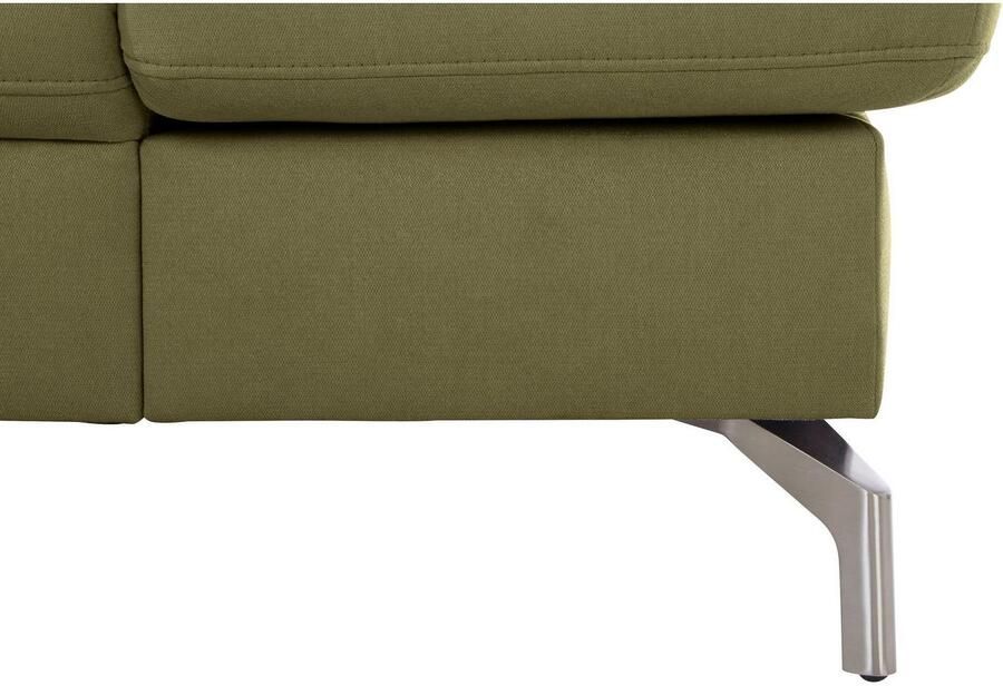 Sit&more Hoekbank Brisbane L-vorm Poothoogte 15 cm inclusief verstelbare zitdiepte armleuningen en hoofdeind - Foto 6