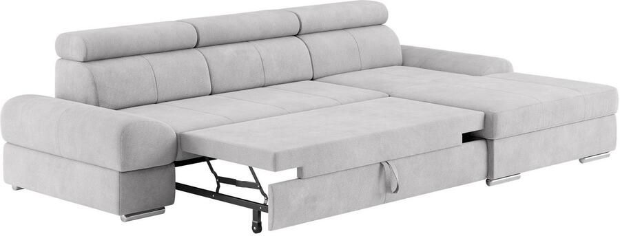 Sit&more Hoekbank Broadway L-vorm met verstelbare hoofdsteun naar keuze met slaapfunctie - Foto 3