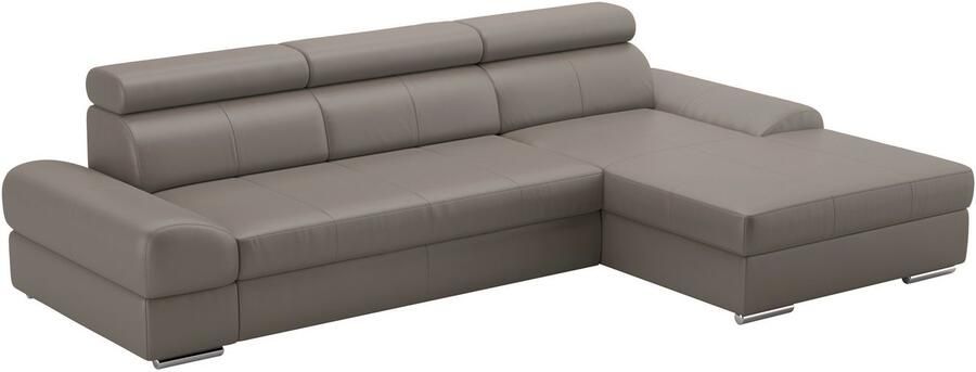 Sit&more Hoekbank Broadway L-vorm met verstelbare hoofdsteun naar keuze met slaapfunctie - Foto 4