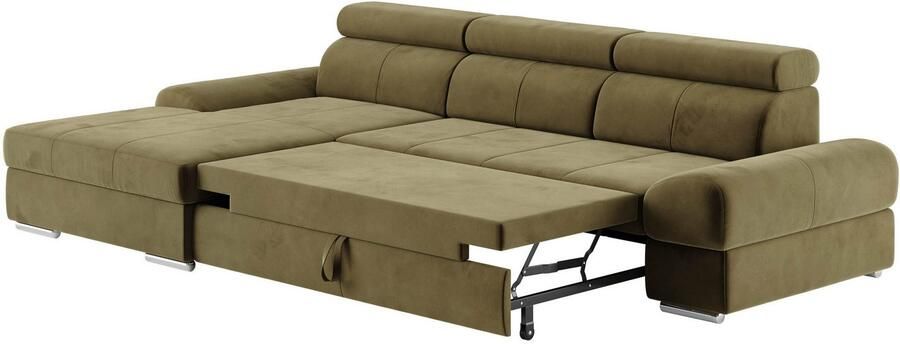 Sit&more Hoekbank Broadway L-vorm met verstelbare hoofdsteun naar keuze met slaapfunctie - Foto 3